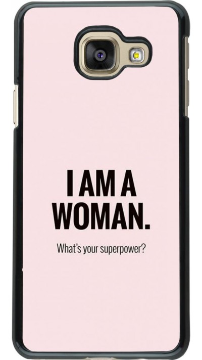 Coque Samsung Galaxy A3 (2016) - I am a woman