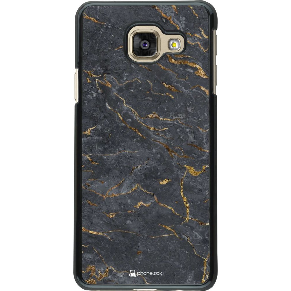 Coque Samsung Galaxy A3 (2016) - Grey Gold Marble