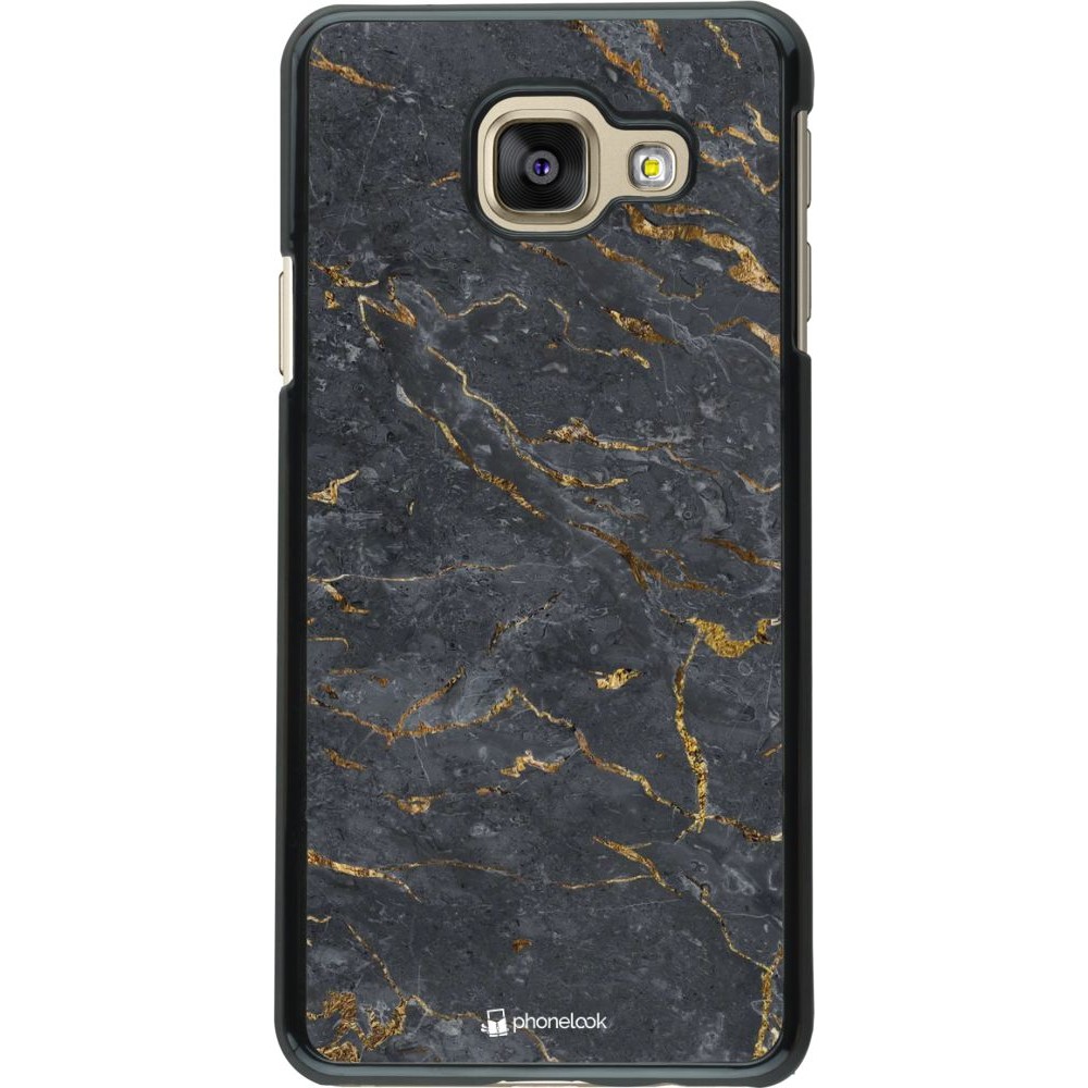 Hülle Samsung Galaxy A3 (2016) - Grey Gold Marble