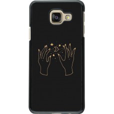 Hülle Samsung Galaxy A3 (2016) - Grey magic hands