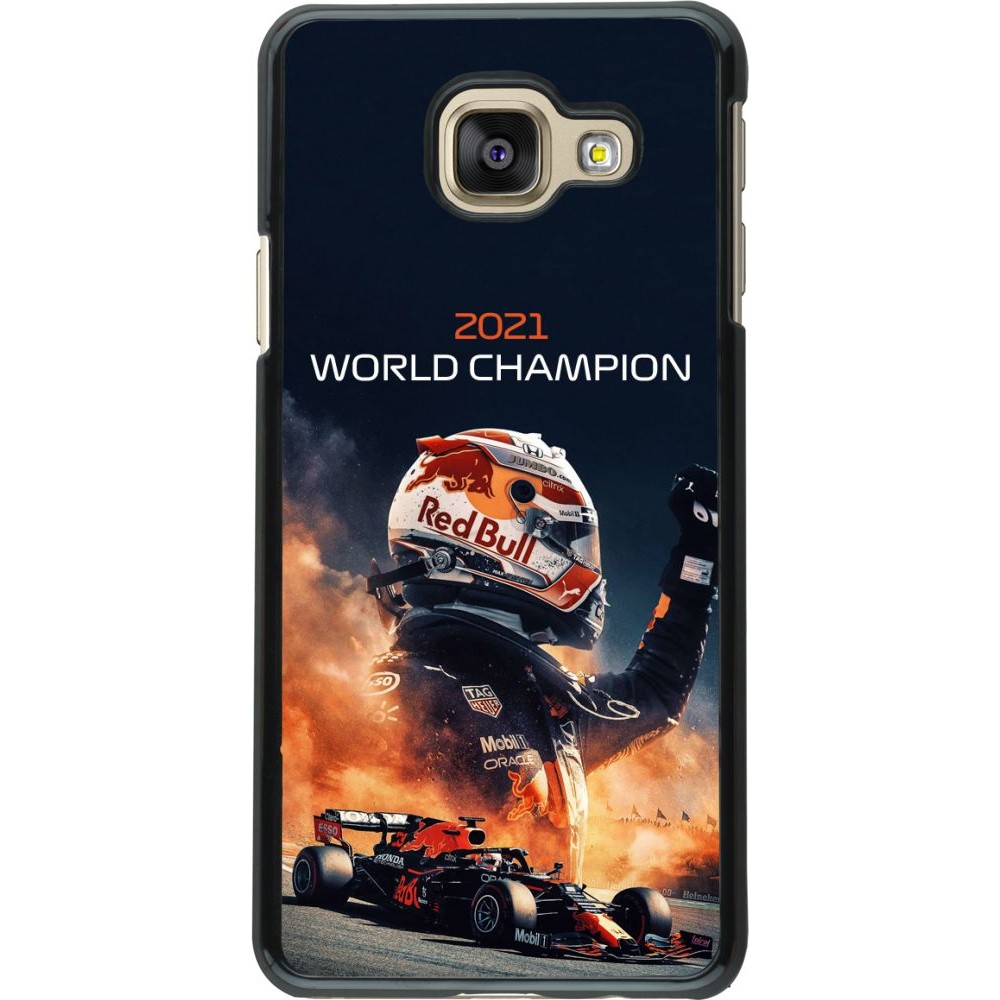 Hülle Samsung Galaxy A3 (2016) - Max Verstappen 2021 World Champion