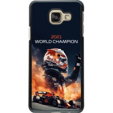 Hülle Samsung Galaxy A3 (2016) - Max Verstappen 2021 World Champion