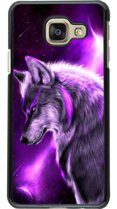 Coque Samsung Galaxy A3 (2016) - Purple Sky Wolf