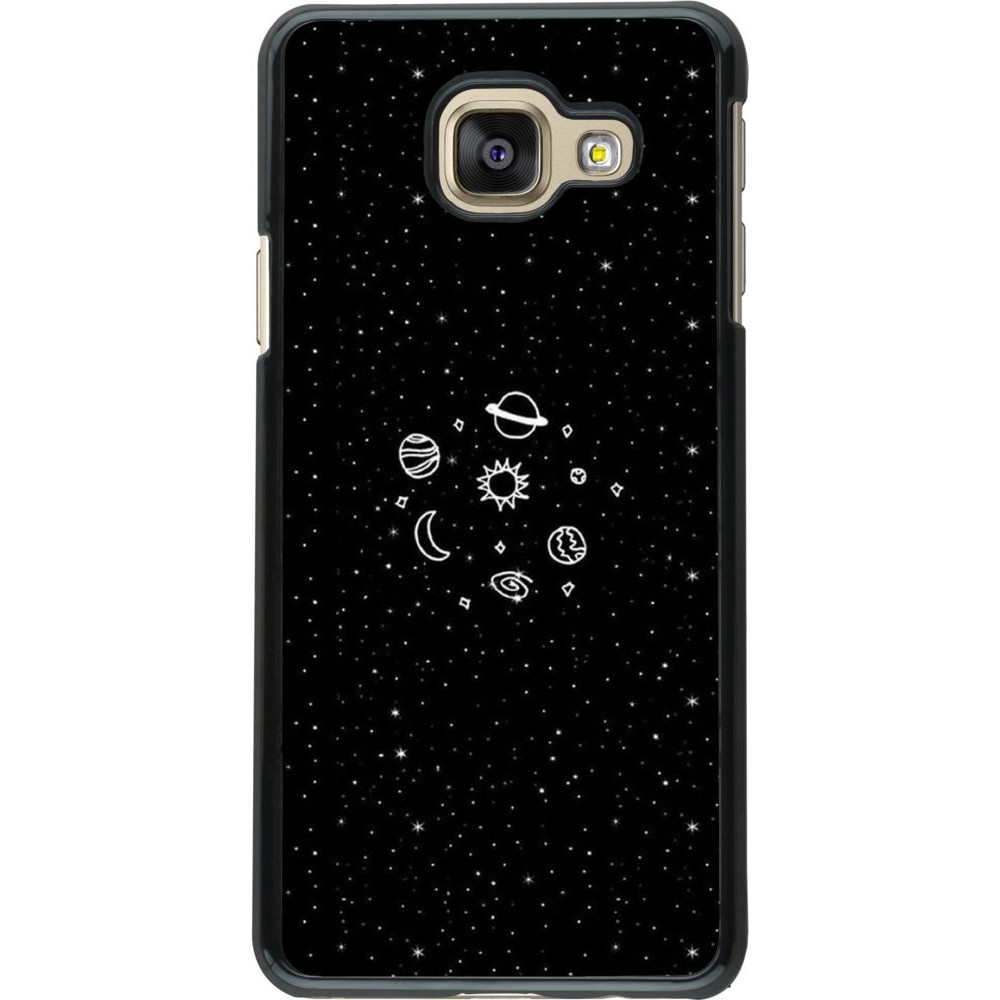 Coque Samsung Galaxy A3 (2016) - Space Doodle