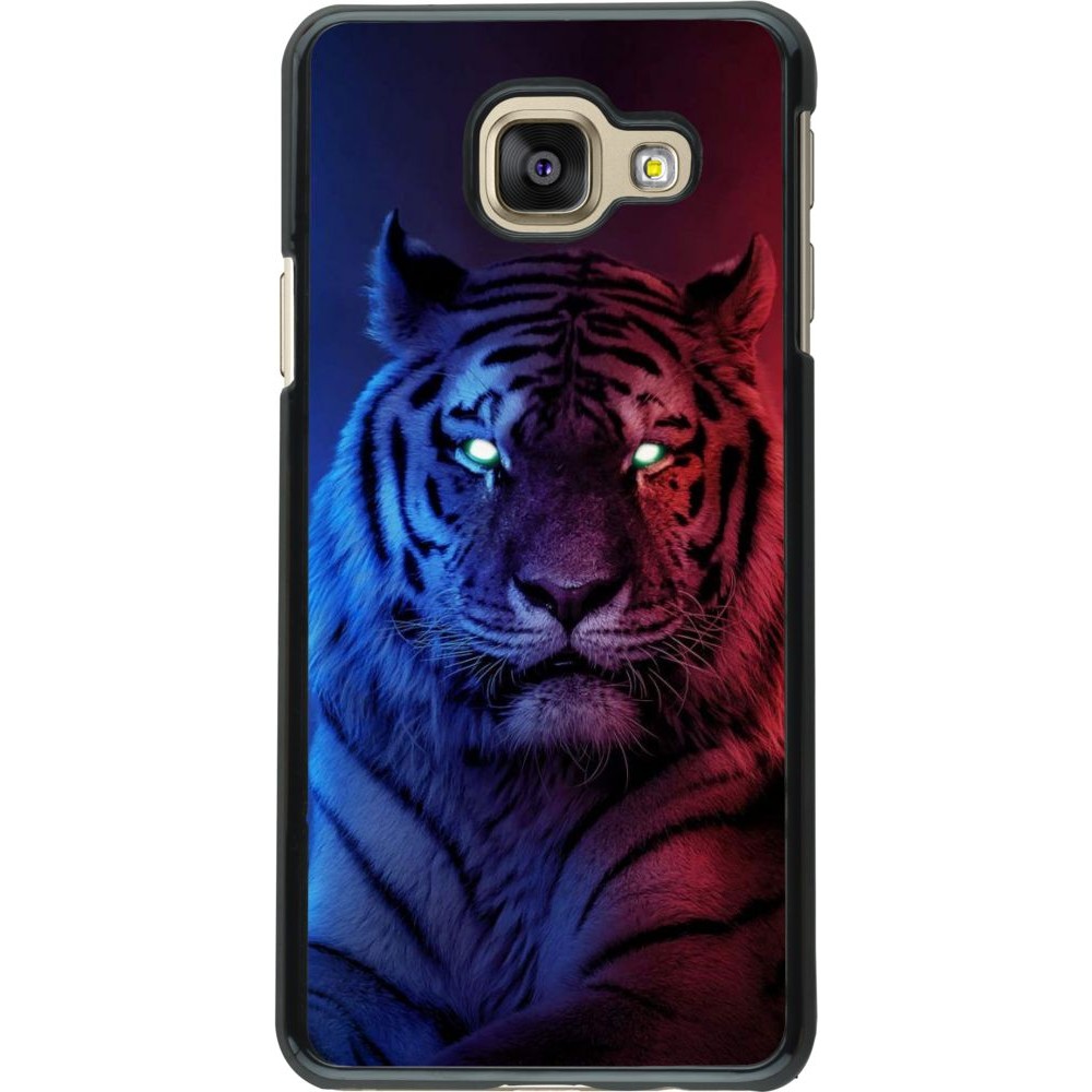 Hülle Samsung Galaxy A3 (2016) - Tiger Blue Red