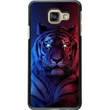 Hülle Samsung Galaxy A3 (2016) - Tiger Blue Red