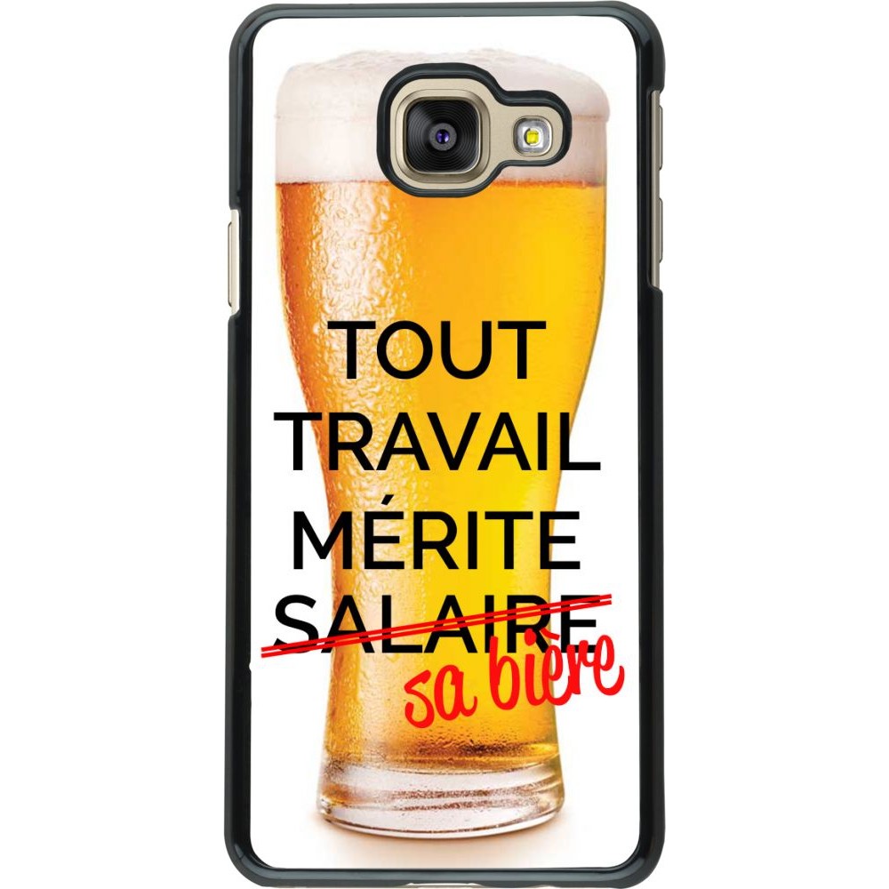 Coque Samsung Galaxy A3 (2016) - Tout travail mérite sa bière