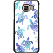 Hülle Samsung Galaxy A3 (2016) - Turtles pattern watercolor