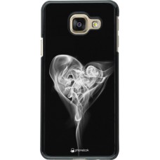 Hülle Samsung Galaxy A3 (2016) - Valentine 2022 Black Smoke