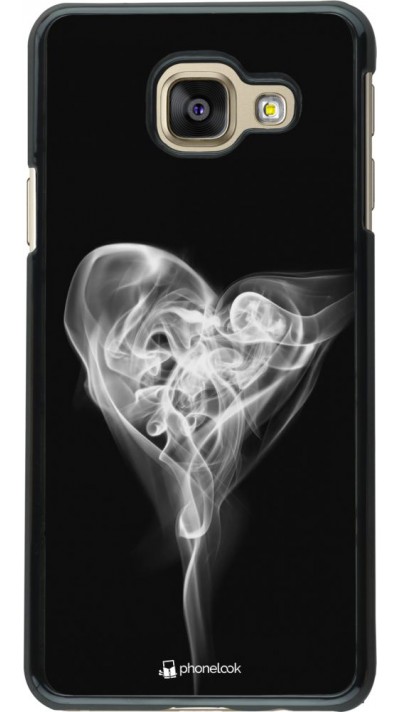 Hülle Samsung Galaxy A3 (2016) - Valentine 2022 Black Smoke