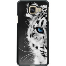 Hülle Samsung Galaxy A3 (2016) - White tiger blue eye