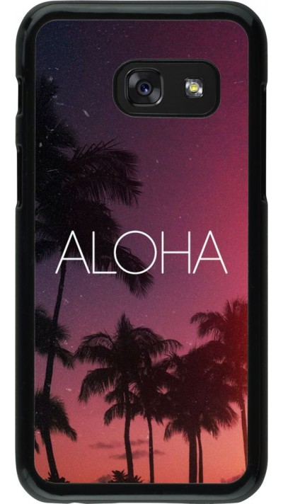 Hülle Samsung Galaxy A3 (2017) - Aloha Sunset Palms