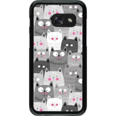 Hülle Samsung Galaxy A3 (2017) - Katzenschwärme