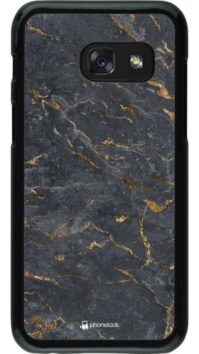 Hülle Samsung Galaxy A3 (2017) - Grey Gold Marble