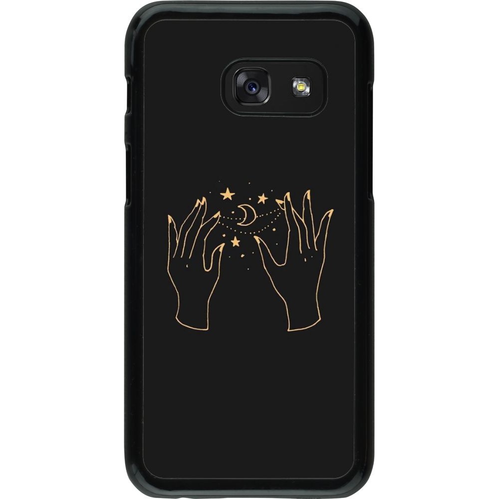 Coque Samsung Galaxy A3 (2017) - Grey magic hands