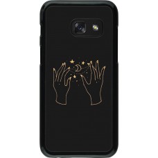 Hülle Samsung Galaxy A3 (2017) - Grey magic hands