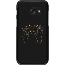 Coque Samsung Galaxy A3 (2017) - Grey magic hands