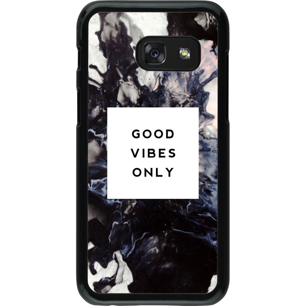 Coque Samsung Galaxy A3 (2017) - Marble Good Vibes Only