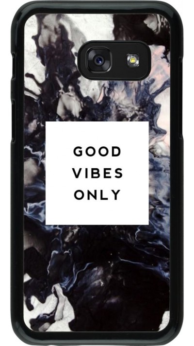 Coque Samsung Galaxy A3 (2017) - Marble Good Vibes Only