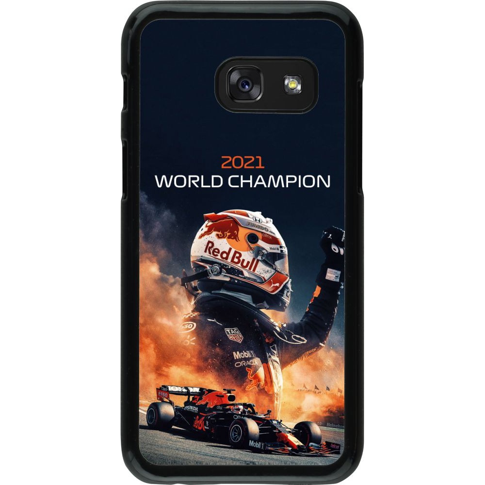 Hülle Samsung Galaxy A3 (2017) - Max Verstappen 2021 World Champion