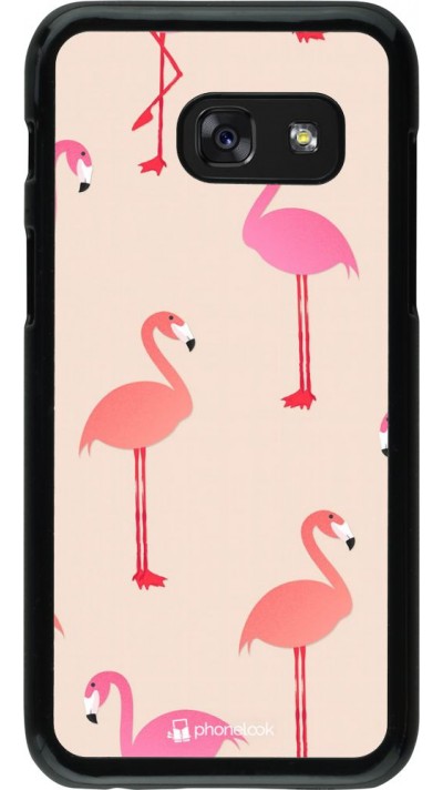 Coque Samsung Galaxy A3 (2017) - Pink Flamingos Pattern