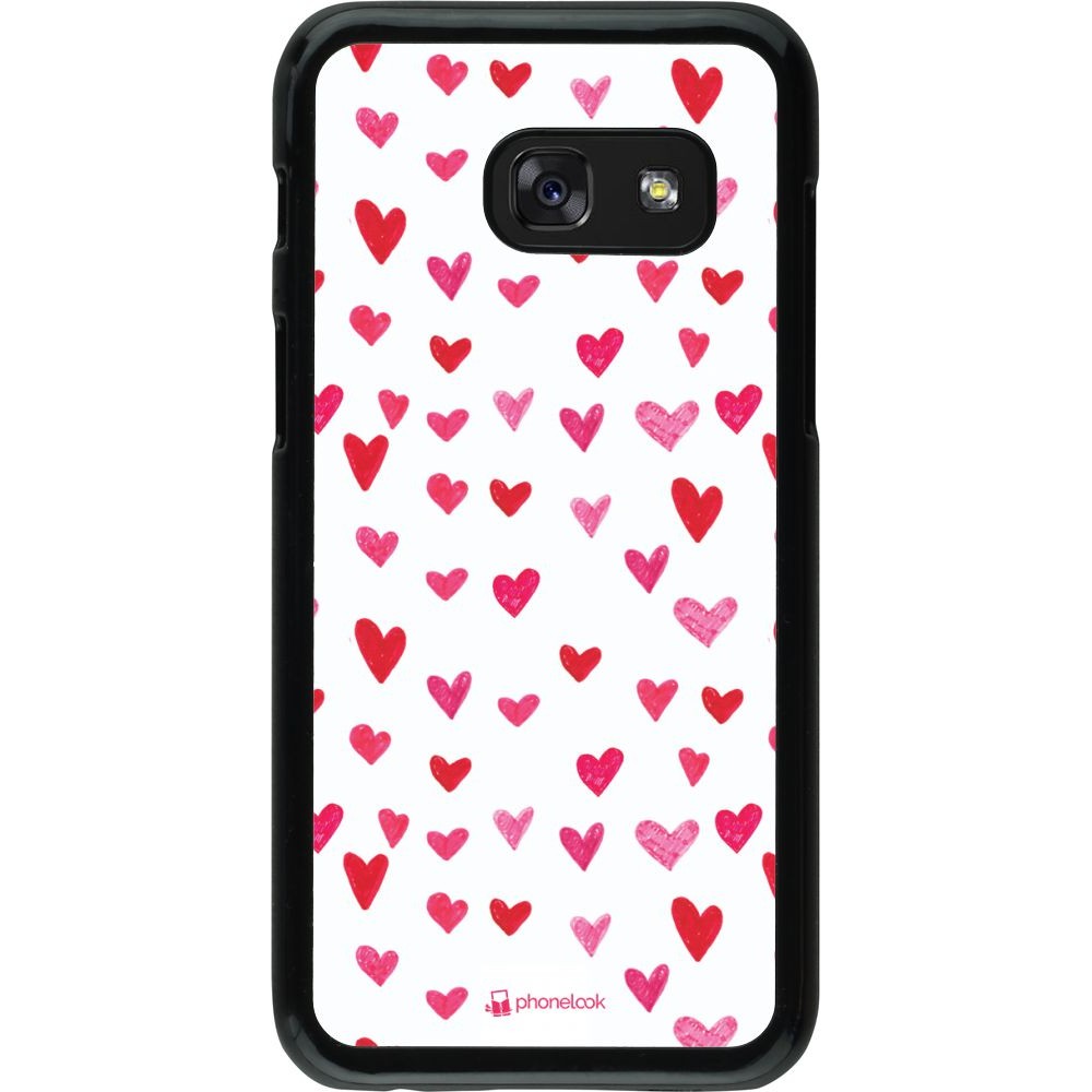 Coque Samsung Galaxy A3 (2017) - Valentine 2022 Many pink hearts