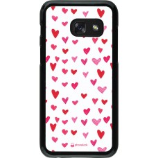 Hülle Samsung Galaxy A3 (2017) - Valentine 2022 Many pink hearts