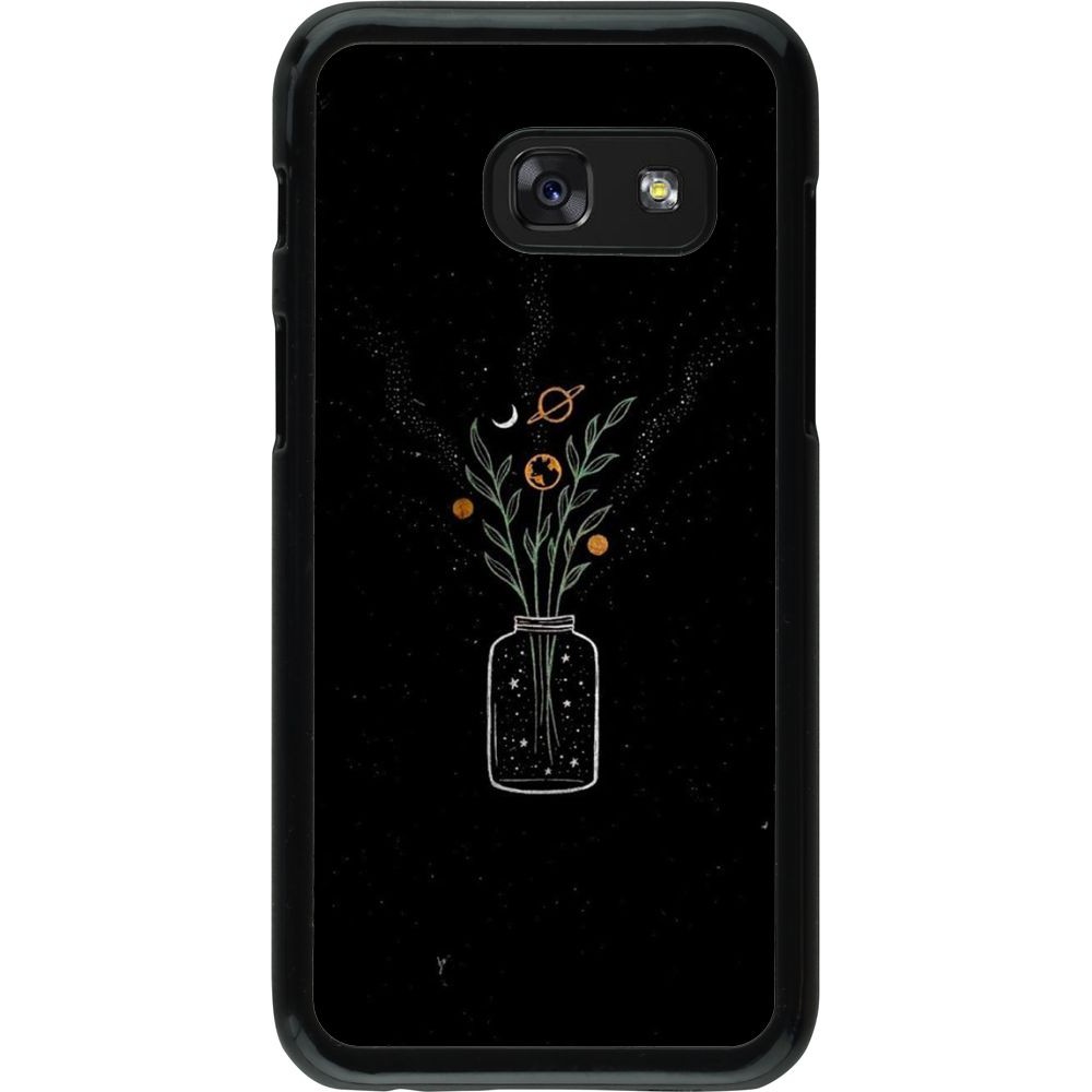 Hülle Samsung Galaxy A3 (2017) - Vase black