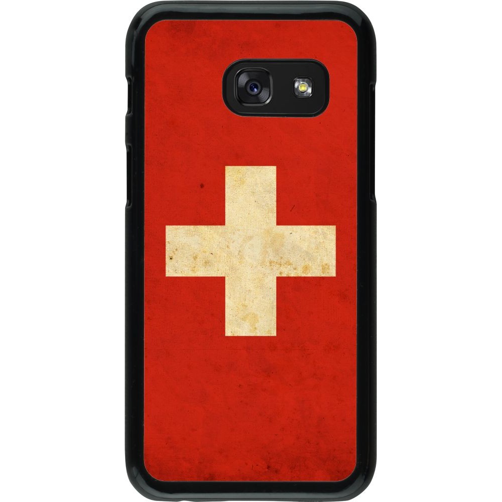 Hülle Samsung Galaxy A3 (2017) - Vintage Flag SWISS