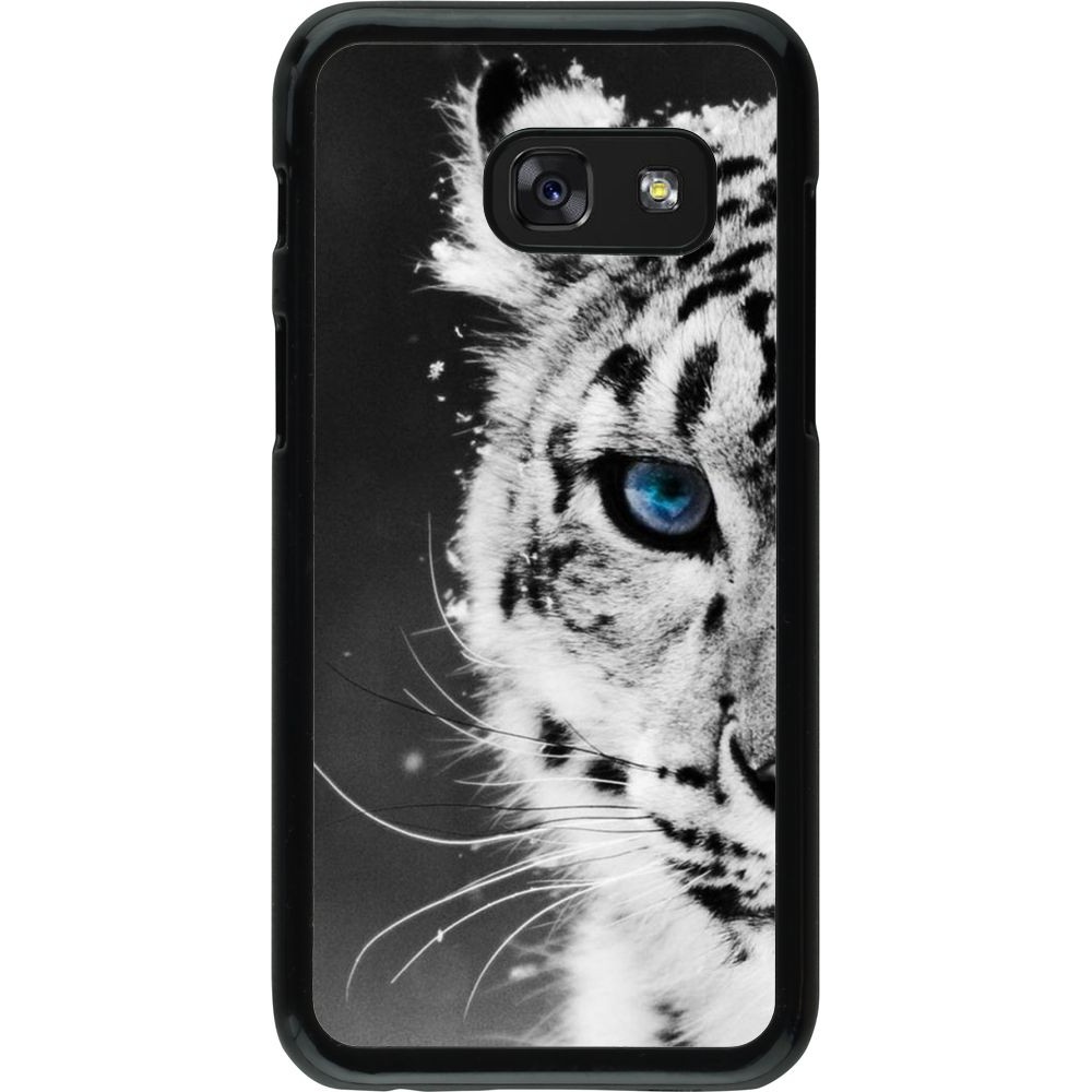 Coque Samsung Galaxy A3 (2017) - White tiger blue eye