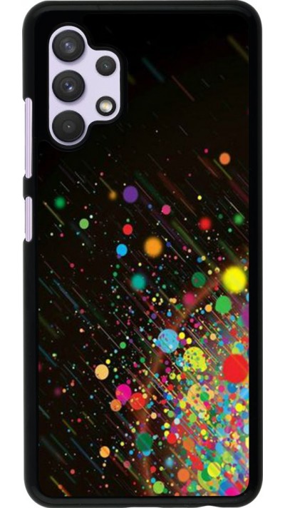Coque Samsung Galaxy A32 - Abstract Bubble Lines