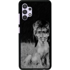 Coque Samsung Galaxy A32 - Angry lions