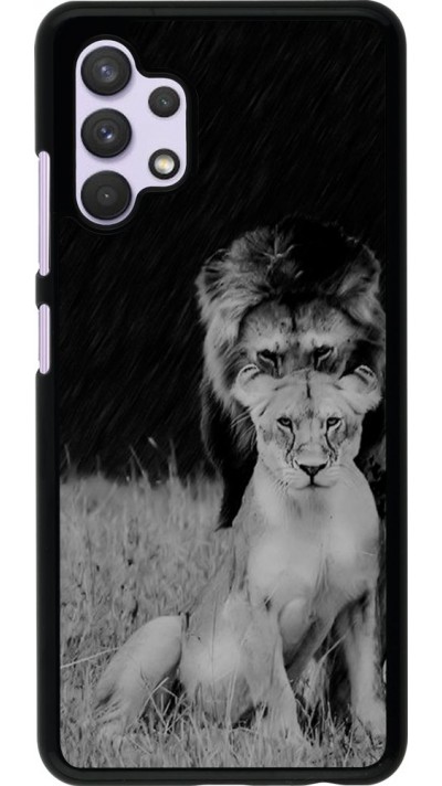 Coque Samsung Galaxy A32 - Angry lions