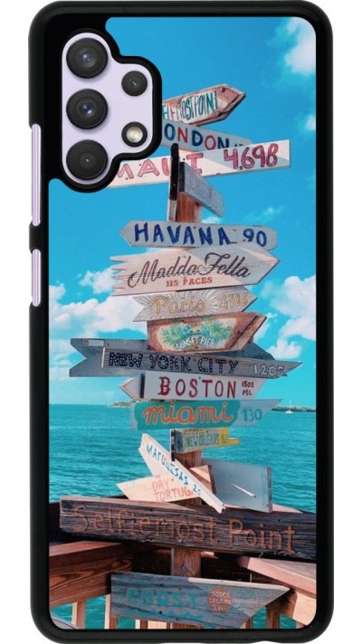 Coque Samsung Galaxy A32 - Cool Cities Directions