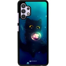 Coque Samsung Galaxy A32 - Cute Cat Bubble
