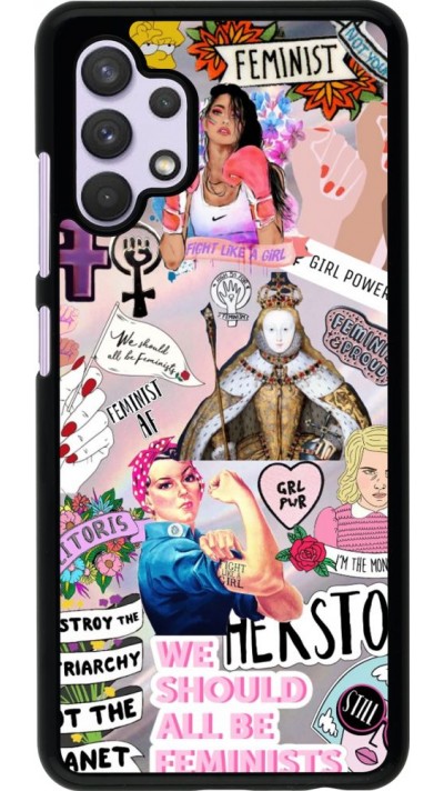 Coque Samsung Galaxy A32 - Girl Power Collage