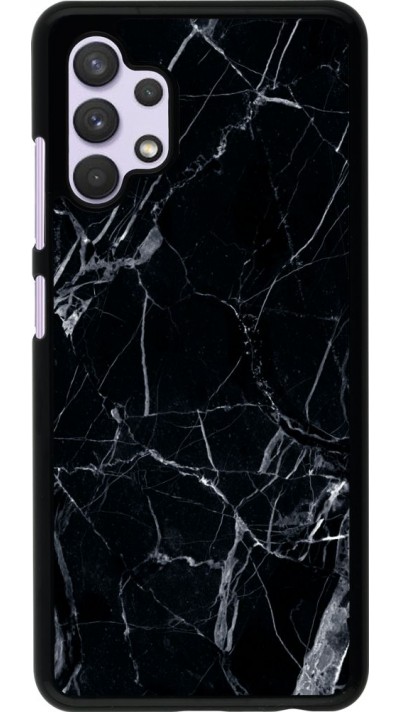 Hülle Samsung Galaxy A32 - Marble Black 01