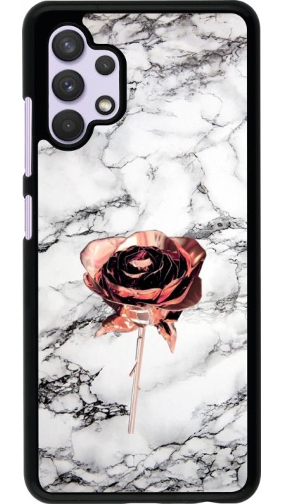 Coque Samsung Galaxy A32 - Marble Rose Gold