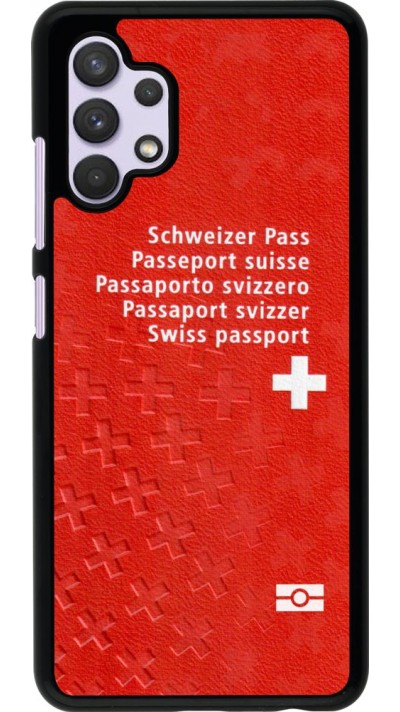 Coque Samsung Galaxy A32 - Swiss Passport