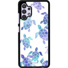 Hülle Samsung Galaxy A32 - Turtles pattern watercolor