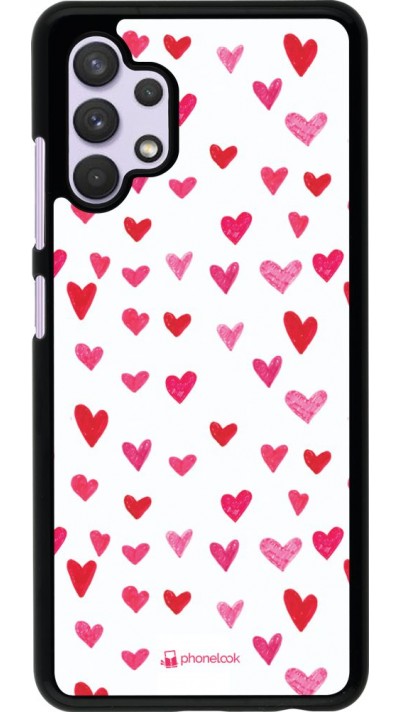 Coque Samsung Galaxy A32 - Valentine 2022 Many pink hearts
