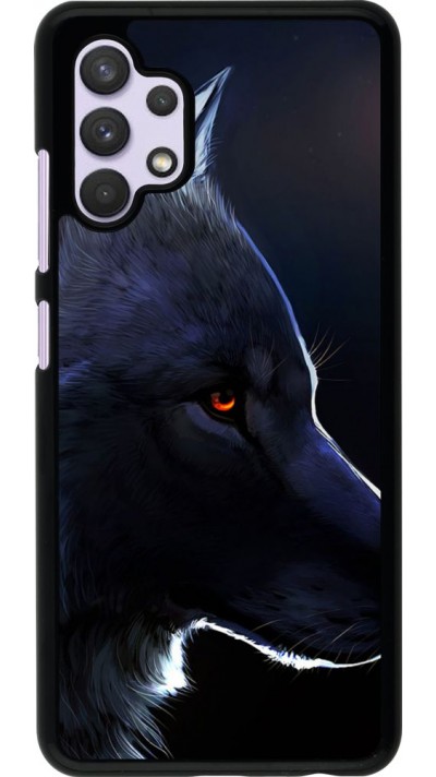 Coque Samsung Galaxy A32 - Wolf Shape