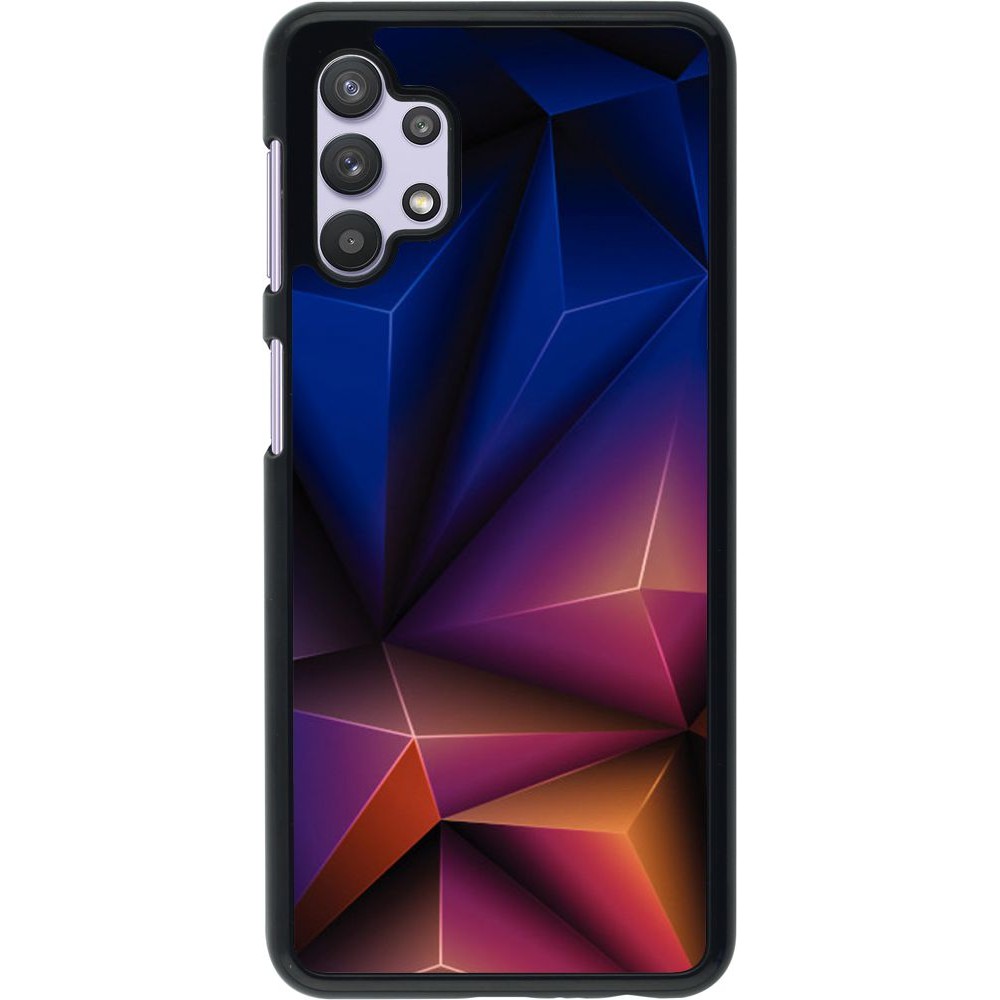 Hülle Samsung Galaxy A32 5G - Abstract Triangles 
