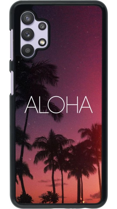 Coque Samsung Galaxy A32 5G - Aloha Sunset Palms