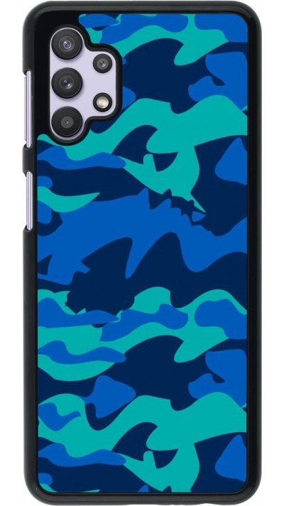 Coque Samsung Galaxy A32 5G - Camo Blue