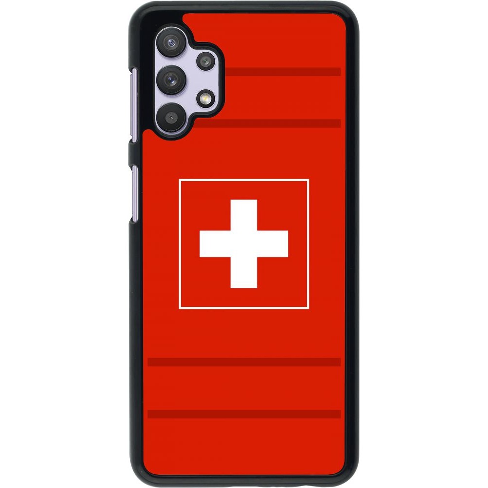 Coque Samsung Galaxy A32 5G - Euro 2020 Switzerland