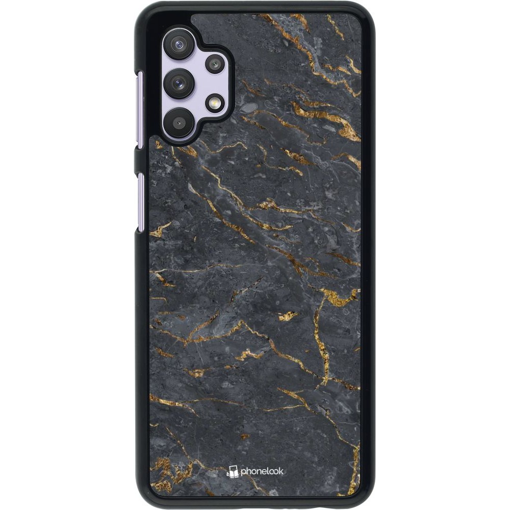 Hülle Samsung Galaxy A32 5G - Grey Gold Marble