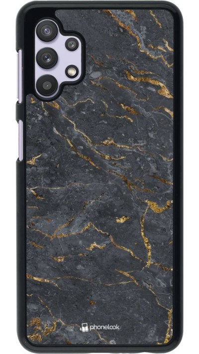 Hülle Samsung Galaxy A32 5G - Grey Gold Marble