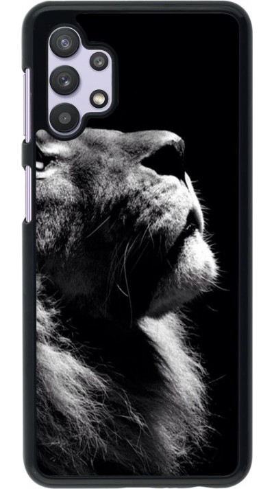 Coque Samsung Galaxy A32 5G - Lion looking up