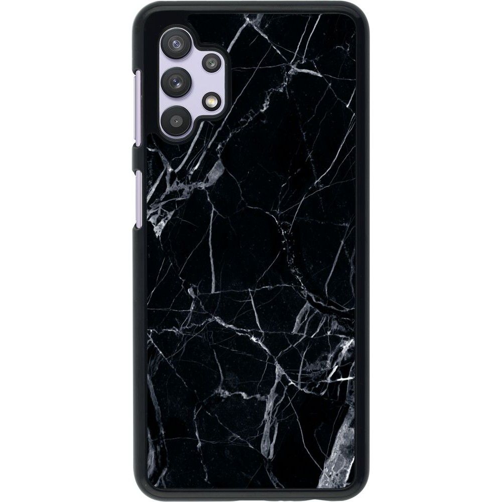 Coque Samsung Galaxy A32 5G - Marble Black 01